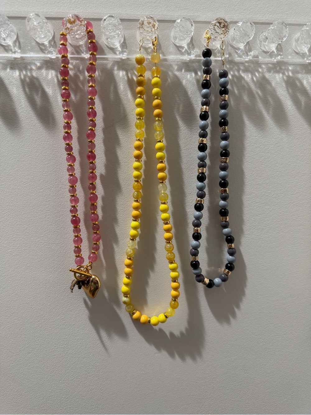 Multicolored Beaded Necklaces